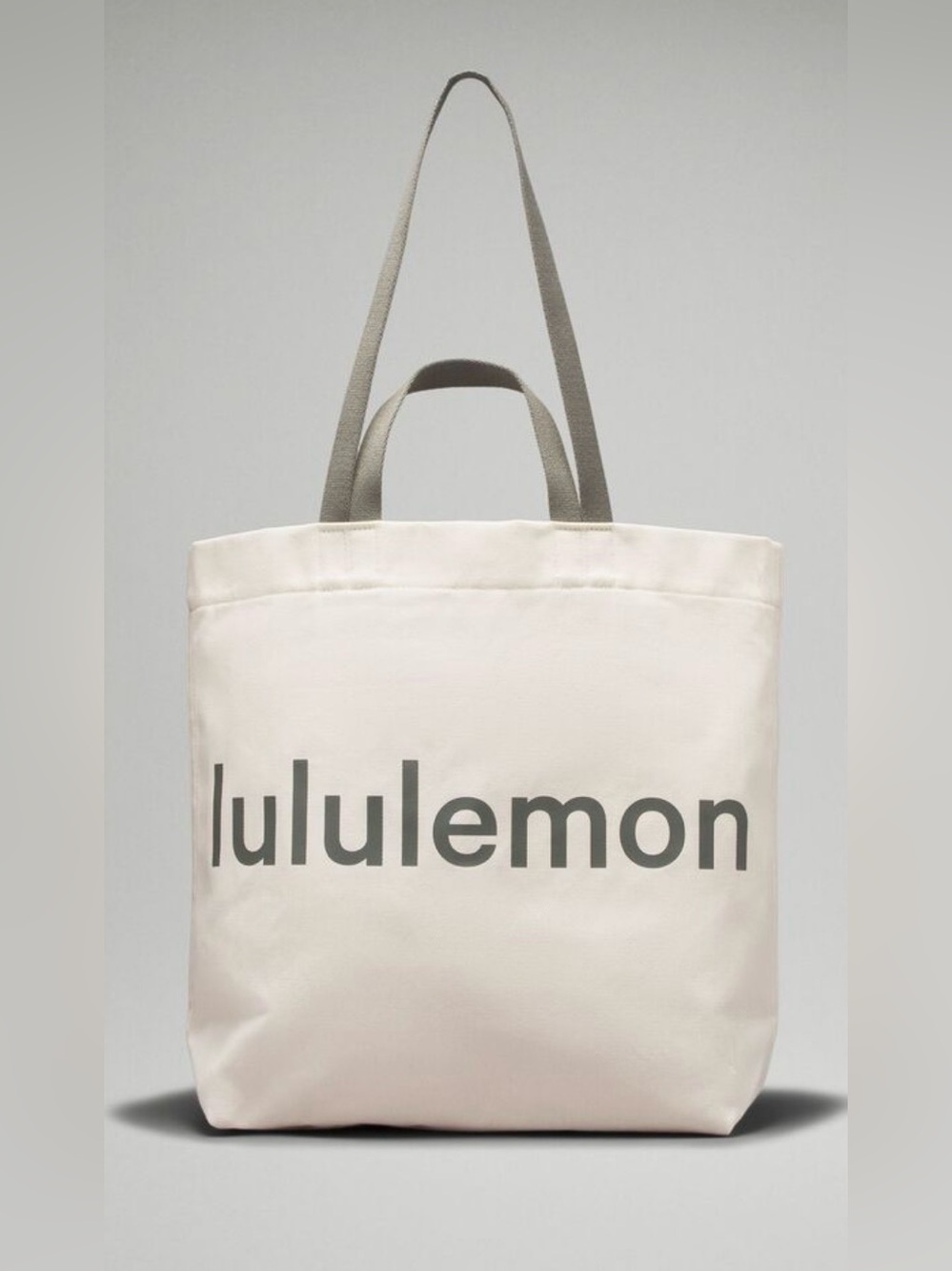 Lululemon Double Handle Canvas Tote Bag 17L